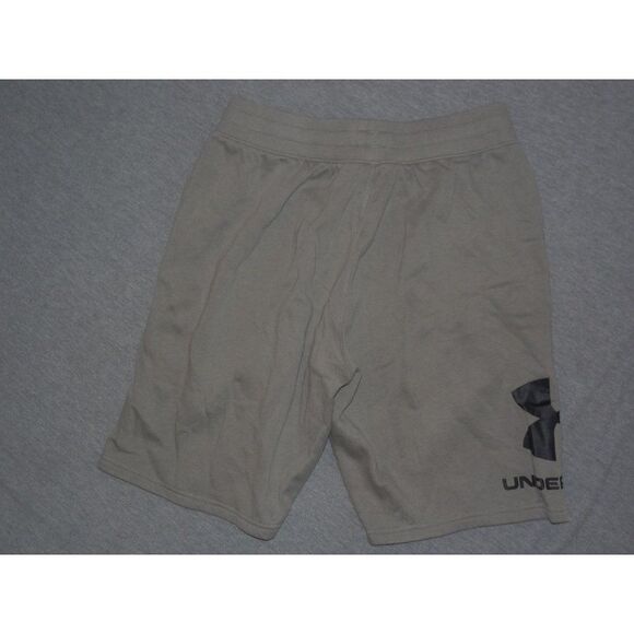 Under Armour Shorts Sz L Men Big Logo Sportswear Gray‎ Athleisure - Picture 8 of 8